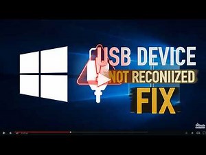 How to Fix “USB Device not recognized” Error in Windows