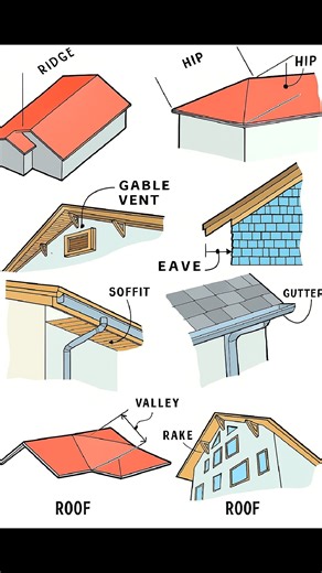 70K views · 247 reactions | Components of #Roof #construction #civilengineering #building #structuralengineering #facebookviral #facebookpost #reelsfypシ #reelsfbシ #reelsvideoシ #reelsviralシfb | The Civil Engineering | Facebook