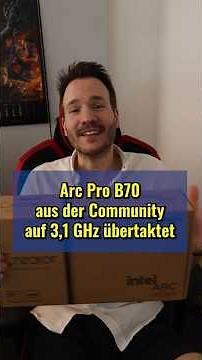 3,1 GHz! 🚀 Asrock Pro B70 Creator am Limit