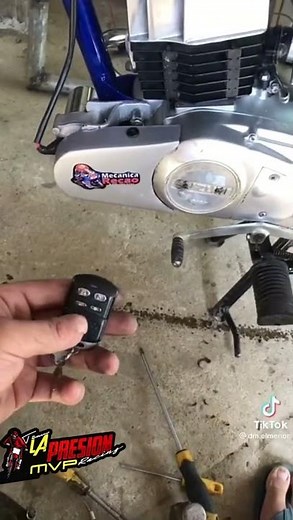 Ax100 Suzuki instalación de un motor de arranque 🔥🔥