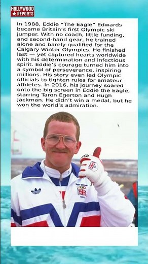 Eddie "The Eagle" Edwards - the ski jumper everyone loved