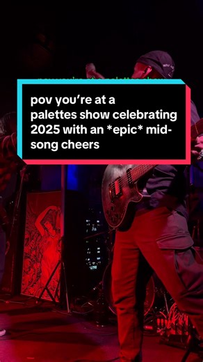 CHEERS TO YOU and we hope 2025 was amazing, see you in 2026 ✨ song: forest green. (breathe easy) band: palettes #fyp #independentartist #seattle