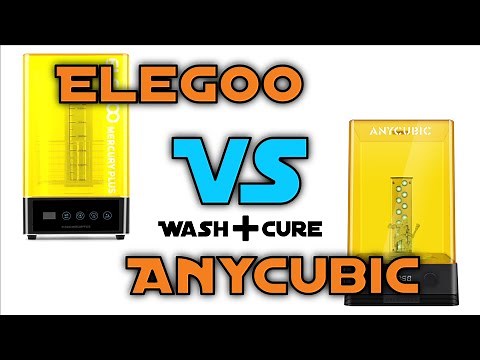 Elegoo Vs Anycubic - Washing and Cleaning Station Showdown?