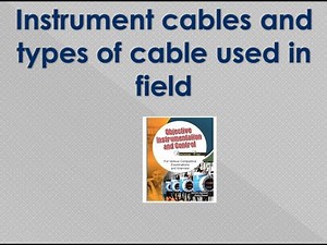 Instrument cable and types of cable