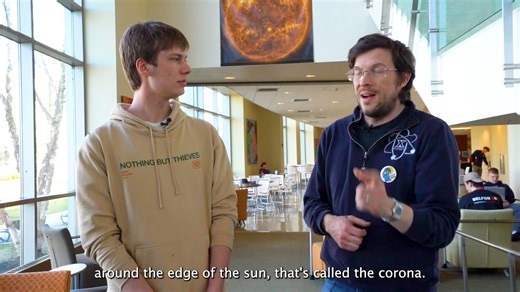 Blob Squad tries Physics Club! Hang out with Physics Club this Thursday as astronomer and Xavier alumnus Dean Regas recounts his adventures chasing solar eclipses, shares eclipse safety tips, and gives out free eclipse glasses! Eclipse Chasing starts at 7 p.m. at the Kennedy Auditorium. | Xavier University