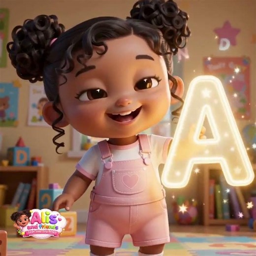 Can You Find Letter A 🍎 ABC Learning Challenge With Alis #abcsong #cartoon #abcs