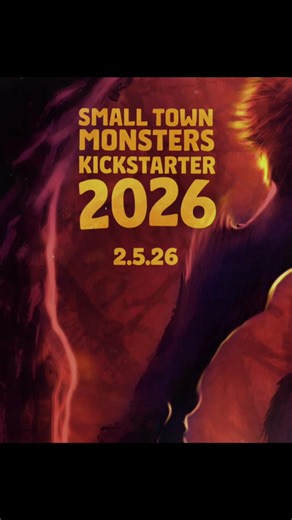 It’s late… but we couldn’t sleep. Some stories don’t let you rest and this is one of them. A companion piece that isn’t ready to be fully revealed just yet. But soon. Very soon. When the campaign goes live, you’ll be able to: back the project, choose your rewards, have your name included in the credits and join us live for the Launch Party. Set your reminders now. February 5, 2026 7pm EST. Be part of the legacy, back the campaign - https://www.kickstarter.com/projects/minervamonster/small-town-m