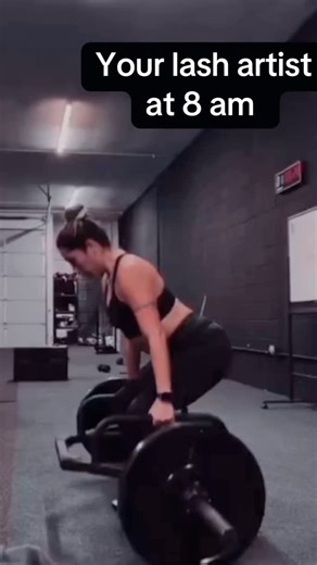 Myra | Master lash artist | Educator on Instagram: "Same woman , Two types of beast mode #lashartist #strongman"