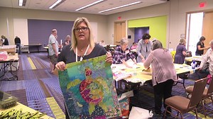 4.9K views · 70 reactions | Fusing the Fusible on Collage Quilts - Tip by Laura Heine. We caught up with Laura at AQS QuiltWeek® in Daytona Beach, FL, last week and she shared this tip with us. QiultWeek.com | American Quilter's Society | Facebook