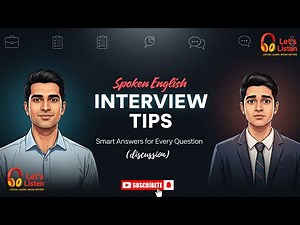 Top Interview Tips – Simple English Guide | Let’s Listen | Listen. Learn. Speak Better.