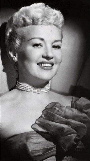 Betty Grable: Actress, Pin-up Icon, Dancer, Model and Singer | Million Dollar Legs #shorts