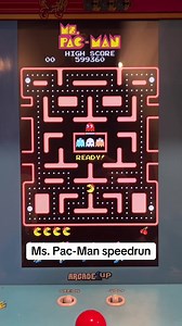 Exciting Ms. Pac-Man Speedrun Challenge