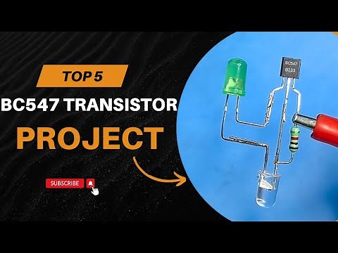 Top 5 Electronic Project With BC547 Transistor • Creative SM