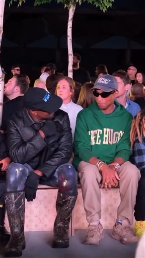 CRIMSON® on Instagram: "ft. Kanye West and Pharrell Williams Kanye West and Pharrell Williams reshaped the sound and look of modern culture from two different angles that kept meeting in the middle. Pharrell brought futuristic minimalism, bright chords, and skate inspired style, while Kanye pushed soul sampling, orchestration, and high fashion ambition. Together they made it normal for producers to be artists, for streetwear to sit next to luxury, and for hip hop to move like design. From early 