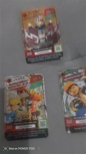 trio card foil season 2😎😎😎😎😎 #boboiboy