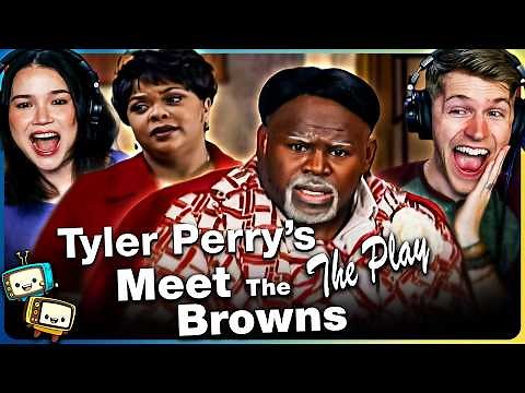 A TYLER PERRY PLAY: Meet The Browns Movie Reaction! | First Time Watch! | David Mann | Tamela Mann
