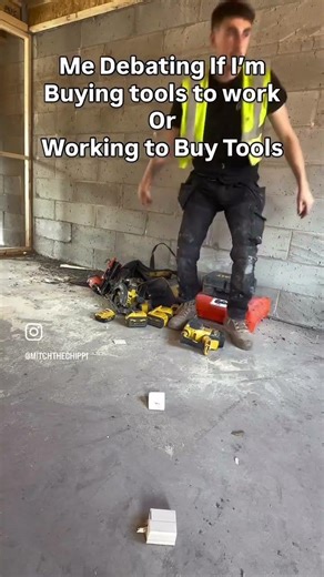 Buying tools for work or working for tools ?