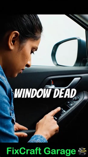 Car Window Not Working $4 Fix! 😳 #automobile #carrepair #cheapcarfix #carhacks #car