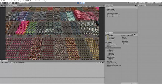 Unity-GpuSkin+GpuInstancing