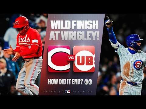 NL Central CHAOS! 🔥 An absolutely electric back-and-forth BATTLE between the Reds and the Cubs! ⚡️