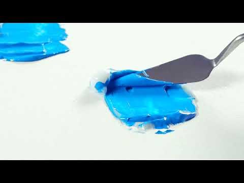 Using Cerulean Blue with acrylic mediums | Winsor & Newton Masterclass