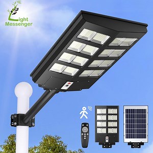 [Hot Item] Super Bright Factory Price Waterproof Garden Wall Integrated Street Light 400 1000W 1200 Watt Lamp Sensor Outdoor All in One Solar Powered LED Streetlight