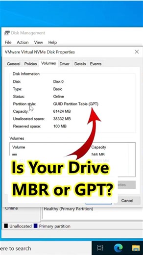 Is Your Drive MBR or GPT? Find Out in 60 Seconds!