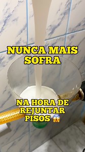 Nunca mais sofra na hora de rejuntar pisos 😱 esse pedreiro é um gênio 👏🏼👏🏼 | Faça Você Mesmo