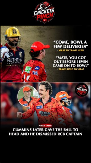 VIRAT KOHLI VS TRAVIS HEAD FIGHT IN IPL 2026 IN SRH VS RCB MATCH#ipl2026 #iplupdates