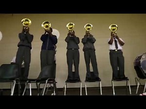 St. Augustine Marching 100 jams out