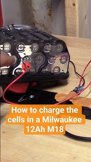 Fix your Milwaukee M18 batteries so they actually Charge! #milwaukeetools #diy #repair