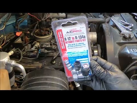 1993 Chevy Silverado Ac Conversion: R12 To R134a Part 2