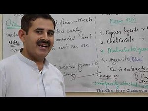 5.6: METALLURGY OF COPPER || EXTRACTION OF COPPER BY GA SIR