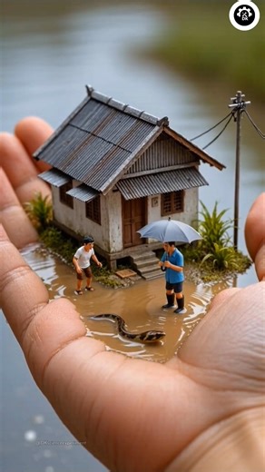 Make a beautiful Mini house with cardboard | cardboard dream house #diyprojects #shorts #project