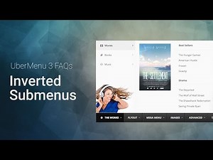 Uber Menu 3 - How to make your submenus go up instead of down (WordPress Mega Menu)