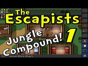 The Escapists | S3E01 "Welcome to the Jungle!" | Day 1 Walkthrough