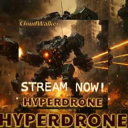 Hyperdrone - STREAM NOW! Links are in Description!