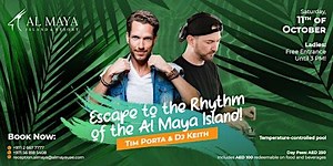 Saturday Beach Pool Party: Al Maya Island & Resort