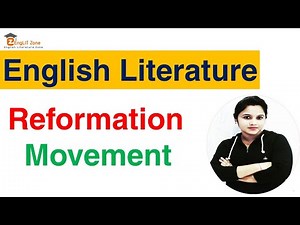 Reformation Movement in English Literature | What is Reformation Movement? | Reformer Martin Luther