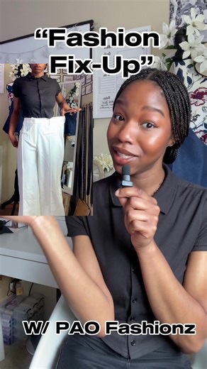 “Fashion Fix Up” w/ PAO Fashionz: Comment below any future tutorials you would want to see #fashiontiktok #clothingalterations #tailoring #Jesussaves We all have those pants that we love but don’t actually fit us perfectly. Maybe because they are too big. Or the pants don’t account for your hip to waist ratio. Especially when going thrifting! In today’s tutorial I’m teaching you the method I use on A LOT of my pants so they are tailored to me. **This method mainly works for dress pants; it doesn