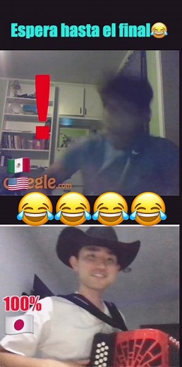 Japones sorprende tocando la chona a mexicanos