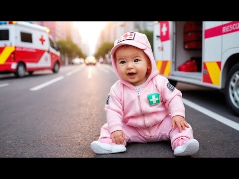 Ambulance to the Rescue | Fun Rescue Vehicle Song for Toddlers & Preschoolers