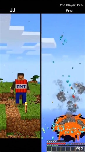 JJ vs PRO: The Impossible Build Challenge! 🏆 #minecrafthindi #minecraft #gaming #minecraftxbox #game