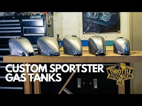 Custom Sportster Gas Tank Options for your Chopper or Bobber