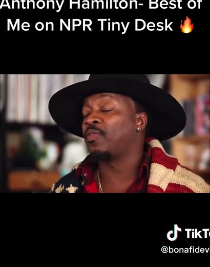 Anthony Hamilton's Best of Me Performance on NPR Tiny Desk