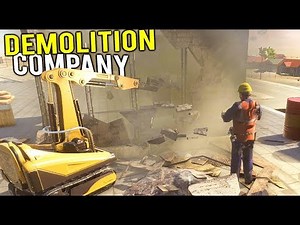 TEARING DOWN BUILDINGS WITH HEAVY MACHINERY! Our New Demolition Company - Demolish and Build 2018