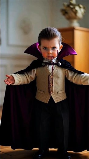 Cute Baby Vampire 😱 | Funny Baby Transformation | Halloween Special Shorts 2025