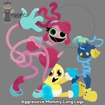 Characters from Poppy Playtime Chapter 2 (Fly in a Web) in my art style! #poppyplaytime #artstyle