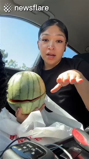 25K views · 84 reactions | This has gotta be some alien watermelon 藍 | Newsflare | Facebook