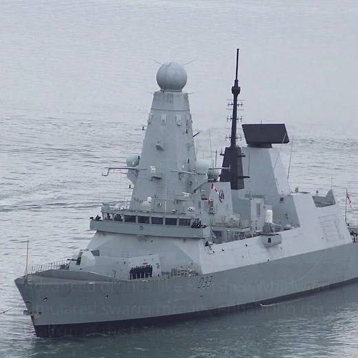 HMS Dauntless Triumphs Over Drone Attacks in Intense Naval Exercise